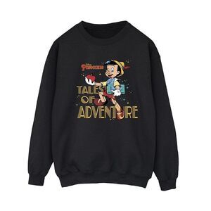 Pinocchio Womens/Ladies Tales Of Adventure Sweatshirt / Black